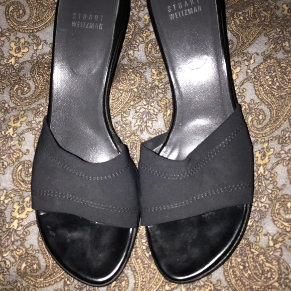 Stuart Weitzman Open Toe Heels 8.5 - Picture 2 of 7